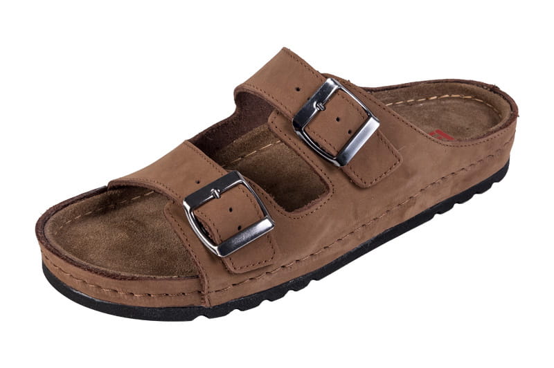 13125.jpg Dámská zdravotní obuv s paměťovou pěnou BZ110 - Světle hnědá Nubuk - Obrázek 1