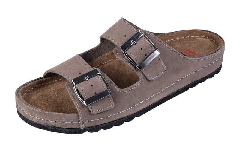 13156.jpg Dámská zdravotní obuv s paměťovou pěnou BZ110 - Šedá Nubuk - Obrázek 1