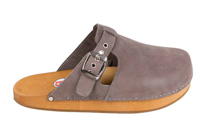 14101.jpg Zdravotní pantofle proti celulitidě a bolestem páteře CE3 šedé velurové - Obrázek 1