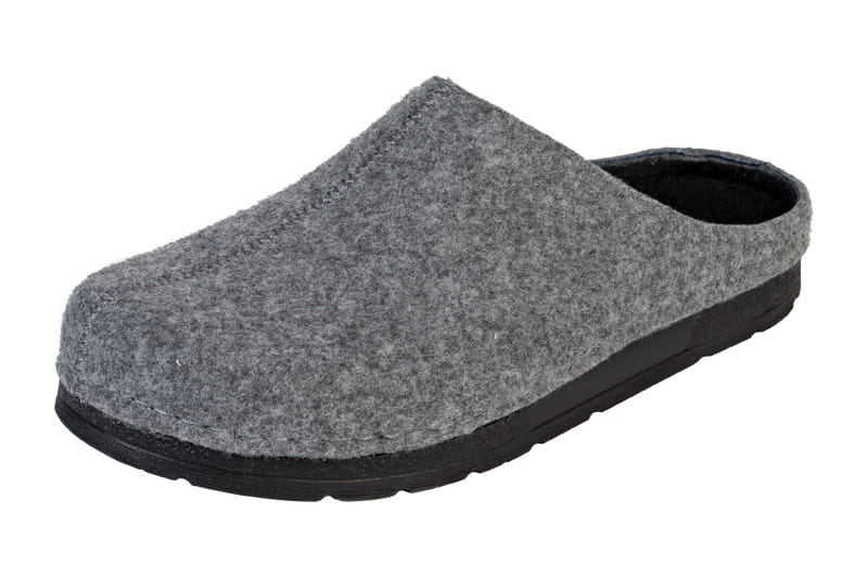 14236.jpg Pánské zdravotní pantofle Buxa BZ450 šedé filc - Obrázek 1