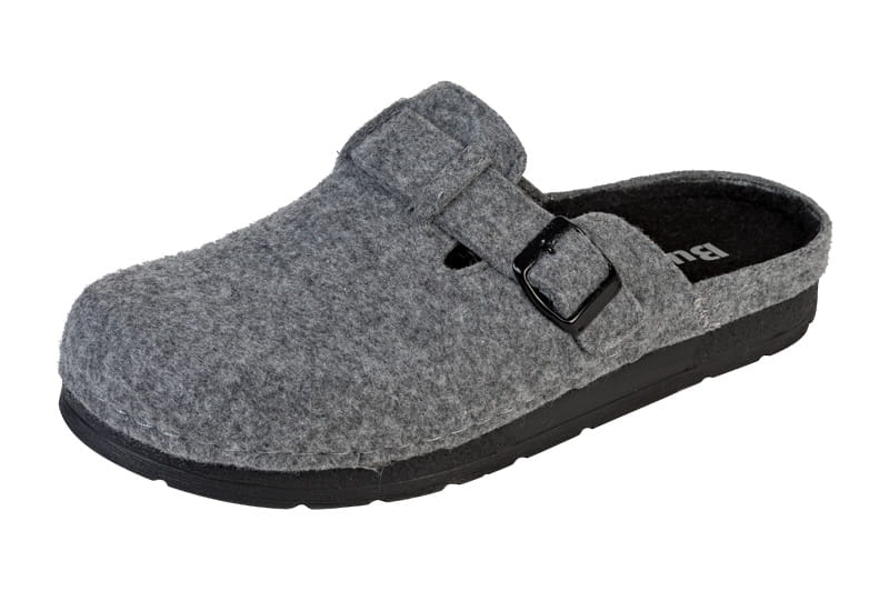 14268.jpg Pánské zdravotní pantofle Buxa BZ455 šedé filc - Obrázek 1