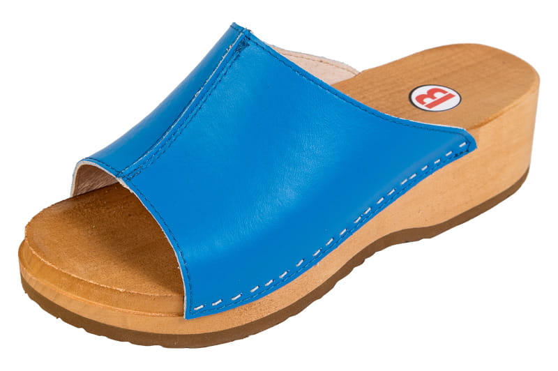 15438.jpg Zdravotní dřeváky PZM3 modré - Obrázek 1