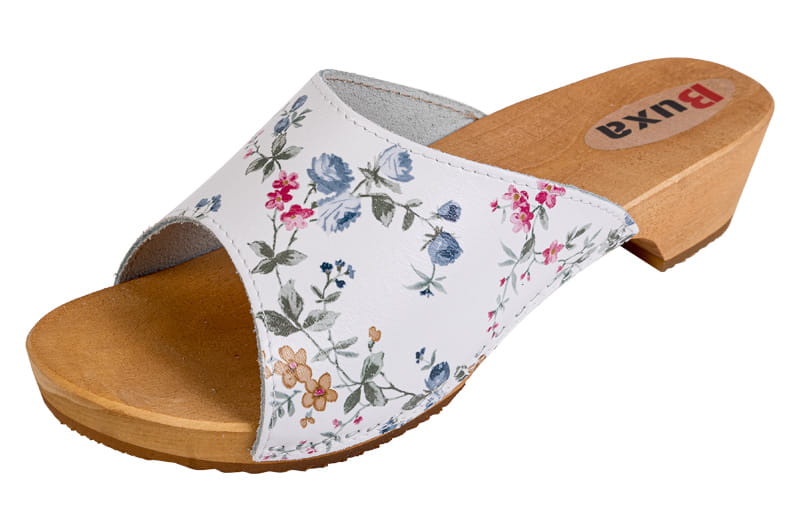 16222.jpg Dřeváky Pantofle kožené W45 vzor06 - Obrázek 1