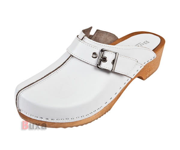 543c0ce376421a6814e3aa089385f135.jpg Pánské dřeváky PM10 Bílé - Obrázek 1