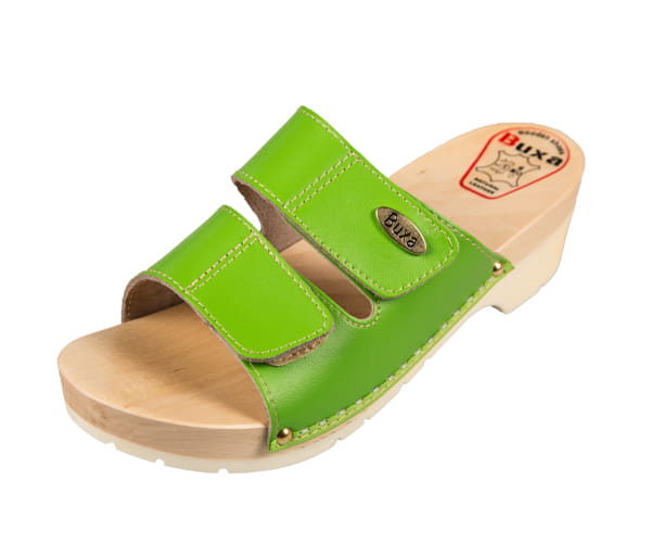 584821ac8f7f1a09634e6c0d9dfb1f19.jpg Zdravotní odpružené pantofle KPU1 Zelené - Obrázek 1