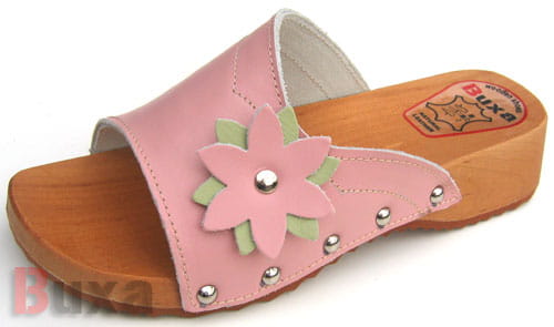 5effcc54c880c086312f5dee891bc443.jpg Dětské dřeváky DZ-MO růžové lakované - Obrázek 1