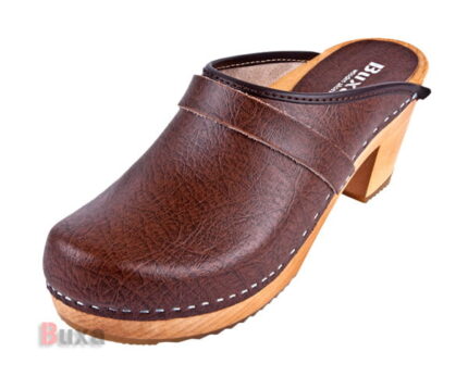 Elegantní dřeváky OS1 Hnědé