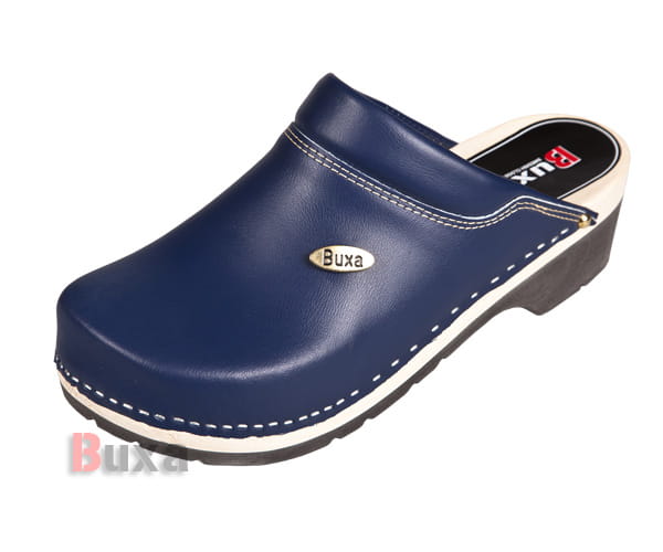 8d0c8ccf0ab0874d95dd7eeed577f7af.jpg Zdravotní dřeváky s amortizační podrážkou FPU10 Modré - Obrázek 1