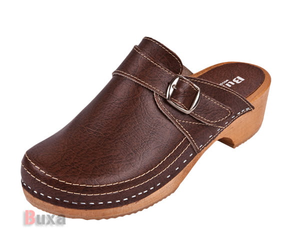 9839ee435f74f3384c40018333a9b636.jpg Dřeváky PPS Hnědé - Obrázek 1