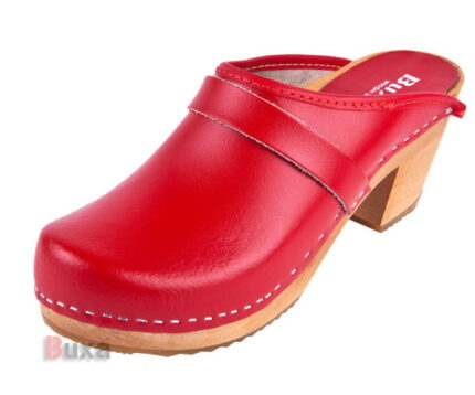 Elegantní dřeváky OS1 Červené