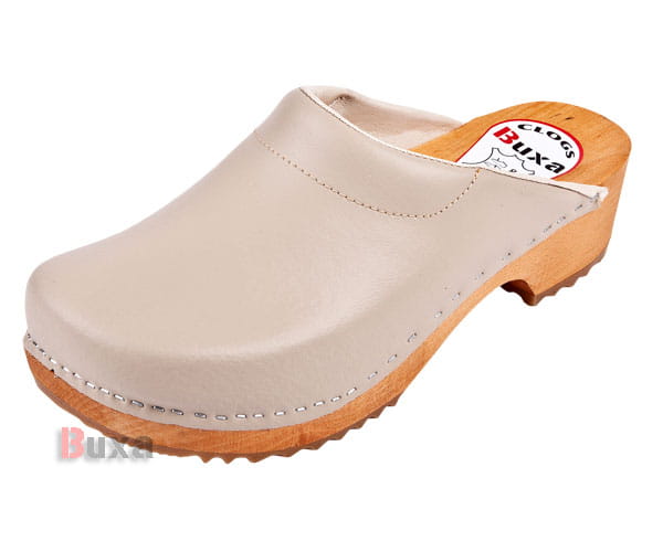 b272e64c91a0b74cd4f3e20fe4d03835.jpg Švédské dřeváky F-3 Béžové - Obrázek 1