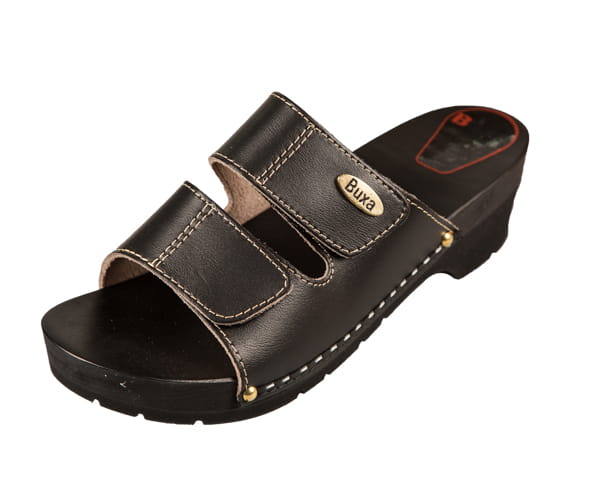 bbf9c1e2debf825faed778c267c72a81.jpg Zdravotní odpružené pantofle KPU1 černé/černá spodní část - Obrázek 1