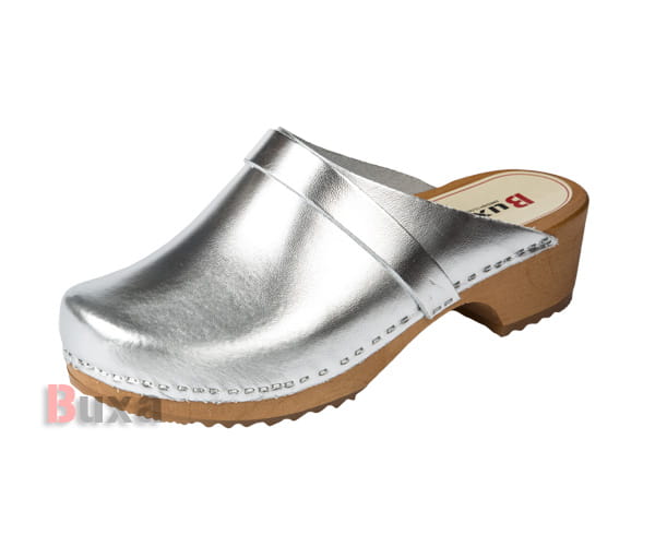 cc0dcfacd736e27ff95a98782752647e.jpg Švédské dřeváky F1 Stříbrné - Obrázek 1