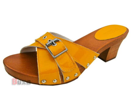 Elegantní dřeváky KD-20 Žluté
