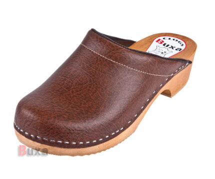 Pánské dřeváky P3 hnědé M