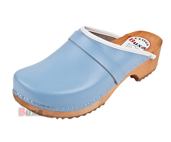 df8c51c47039ef17bc8c40dc24265835.jpg Švédské dřeváky F-1 Světle modré - Obrázek 1