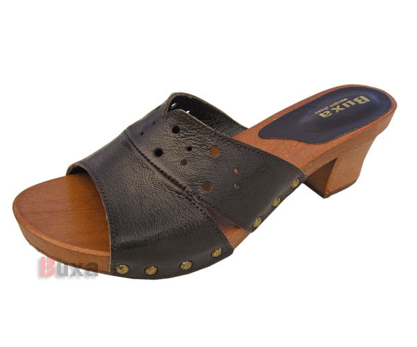 e7e0daec05202454d0624291dfb508ba.jpg Elegantní dřeváky KD-10 Hnědé - Obrázek 1