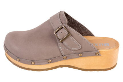 Dámské kožené dřeváky PZM8